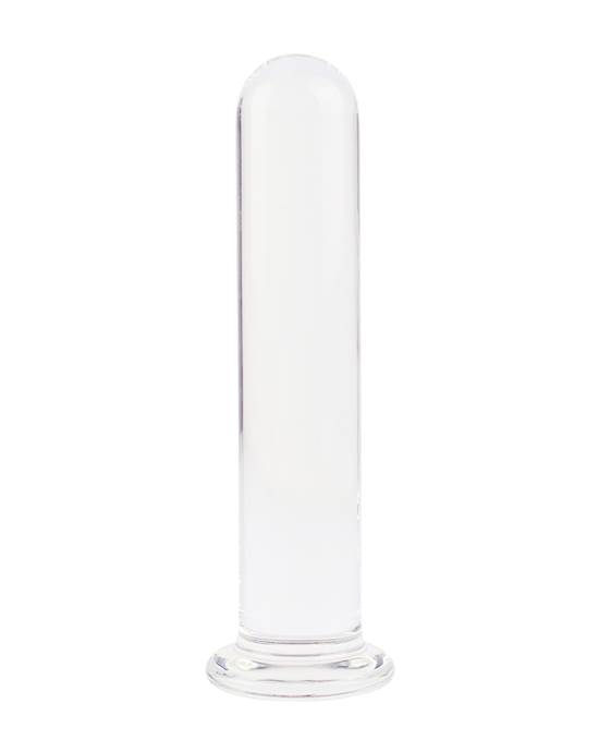 Lucent Large Cylinder Glass Dildo