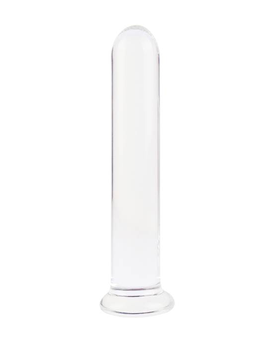 Lucent Cylinder Glass Dildo