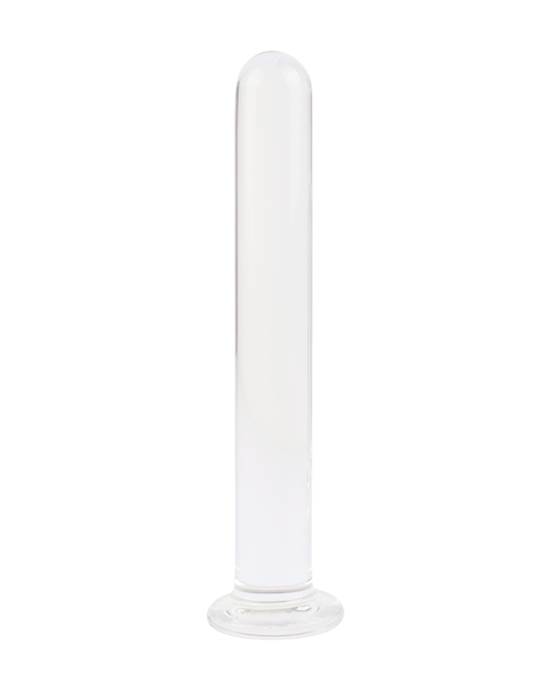 Lucent Small Cylinder Glass Dildo