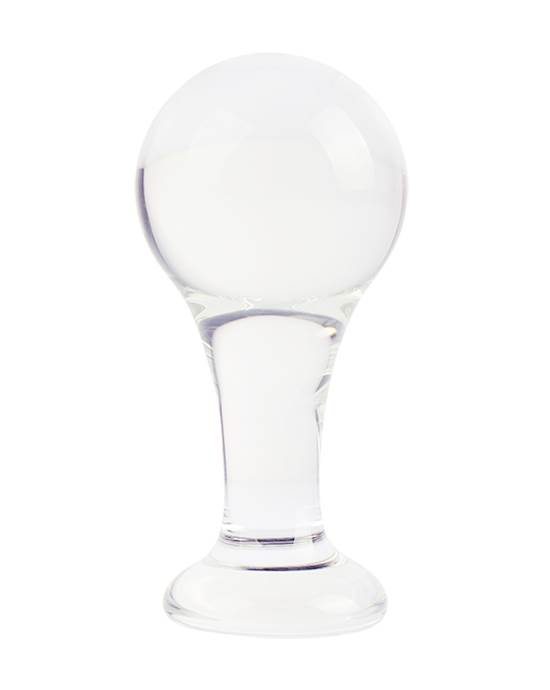 Lucent Sphere Glass Butt Plug
