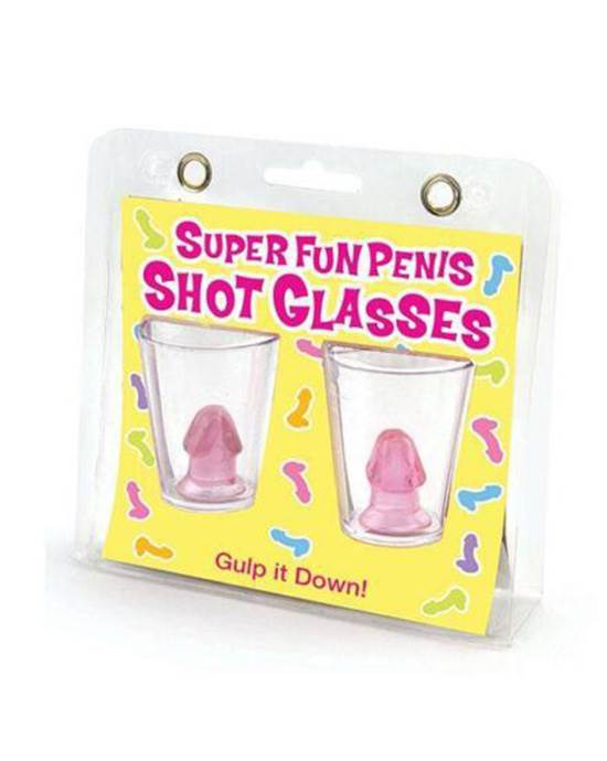 Super Fun Penis Shot Glasses Set Of 2