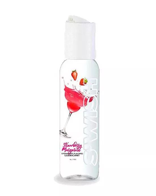 Swish, Strawberry Margarita Flavoured Lubricant - 4oz