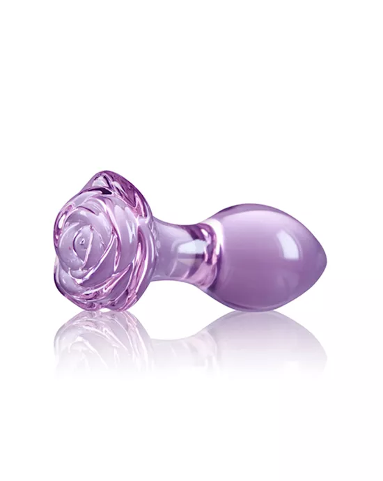 Crystal Rose Butt Plug
