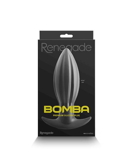 Renegade Bomba Butt Plug - Medium 