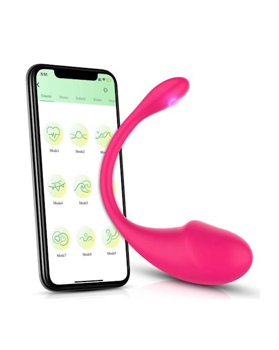Amore App Controlled Vibrating Egg