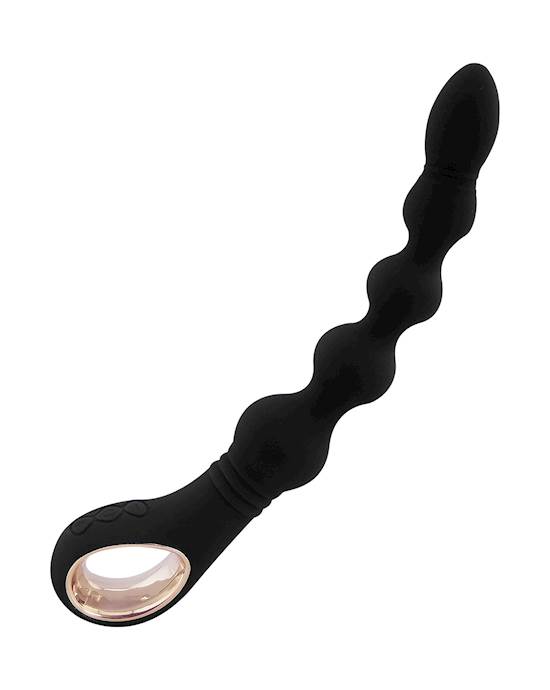 Amore Curved Beaded Vibrator