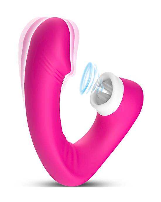 Lucie G-spot And Licking Vibrator