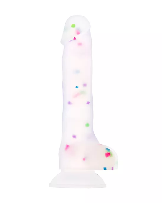Nood Colours Realistic Confetti Dildo