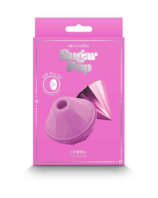 Sugar Pop Jewel Suction Vibrator