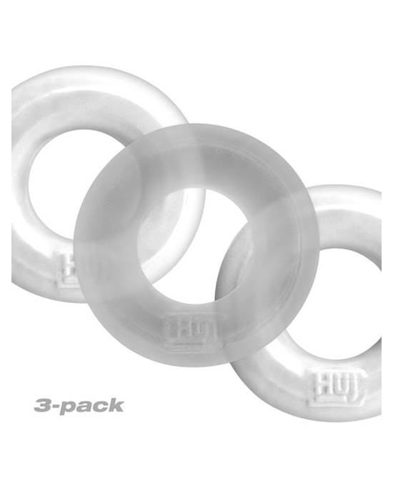 Huj3 C-ring 3-pack White Ice