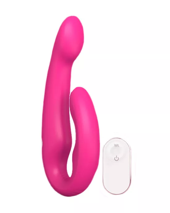 Amore Remote Controlled Strapless StrapOn Vibrator