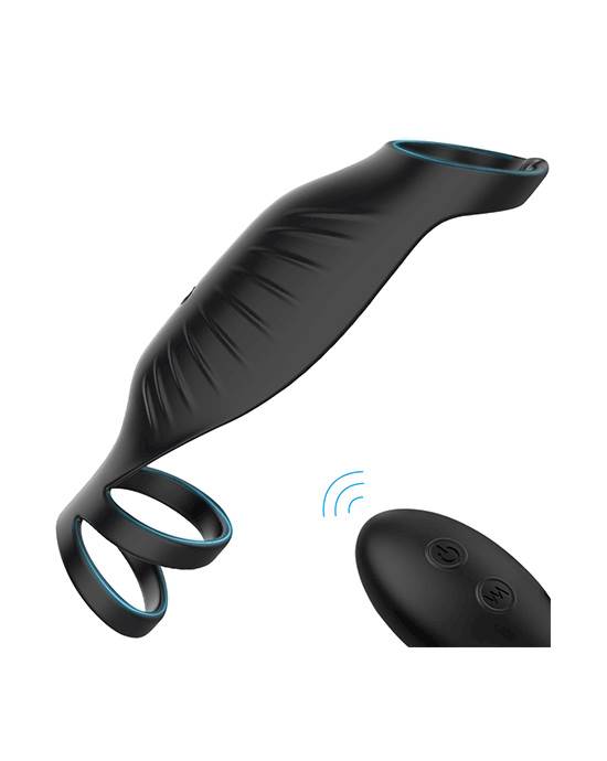 Amore Helmet Remote Controlled Vibrating Cock Ring