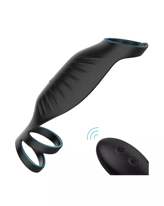 Amore Helmet Remote Controlled Vibrating Cock Ring