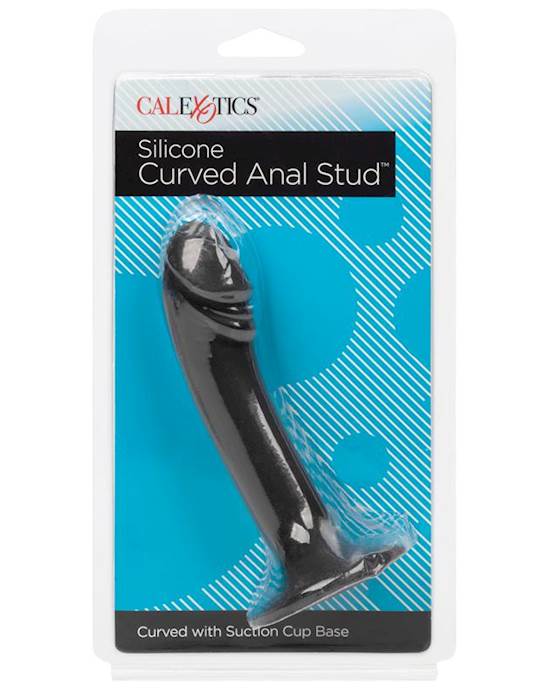 Silicone Curved Anal Stud