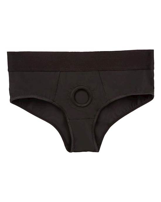Her Royal Harness Backless Brief  SM