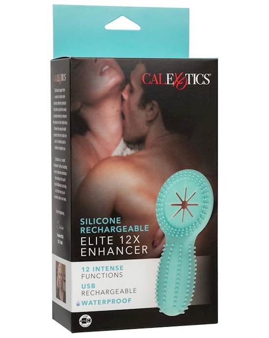 Silicone Rechargeable Elite 12x Enhancer