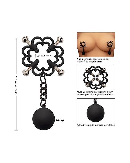 Nipple Grips Power Grip 4-point Weighted Nipple Press