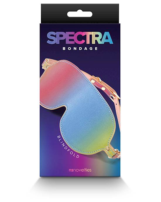 Spectra Bondage Blindfold Rainbow