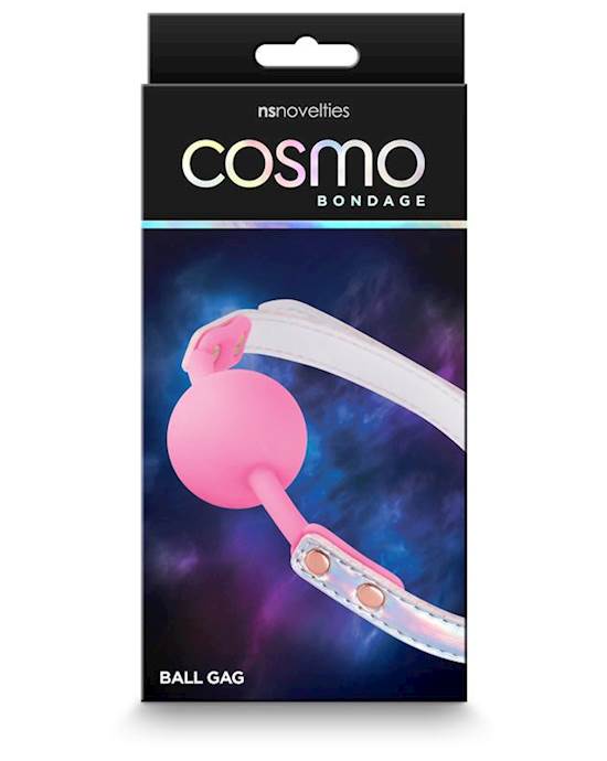 Cosmo Bondage Ball Gag Rainbow
