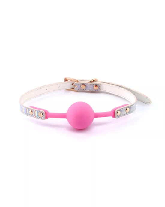 Cosmo Bondage Ball Gag Rainbow