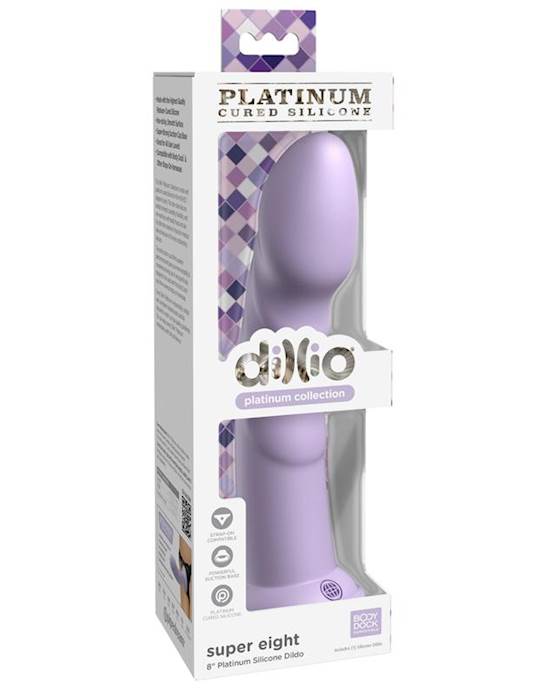 Dillio Platinum Super Eight Dildo