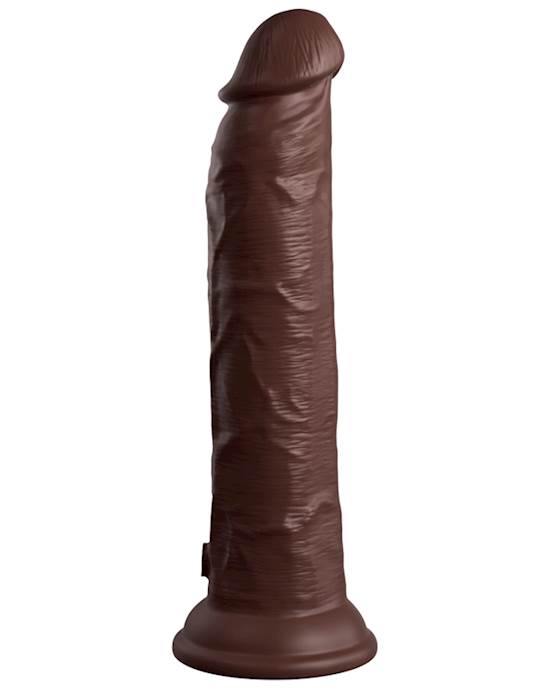 King Cock Elite Dual Density Vibe Silicone Dildo with Remote