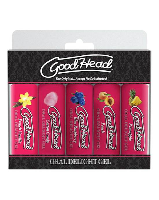 Goodhead Oral Delight Gel 5 Pack 1 Oz