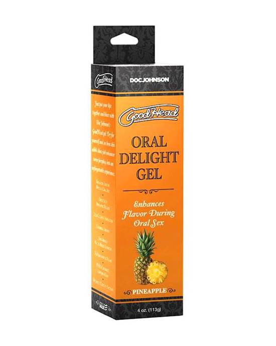 Goodhead Oral Delight Gel Pineapple 4 Oz