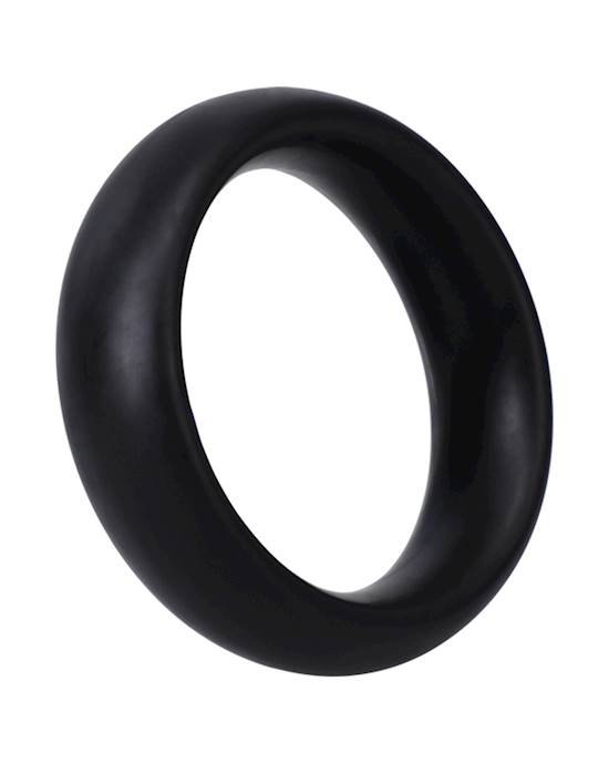 Rock Solid The Silicone Collar Lg Black