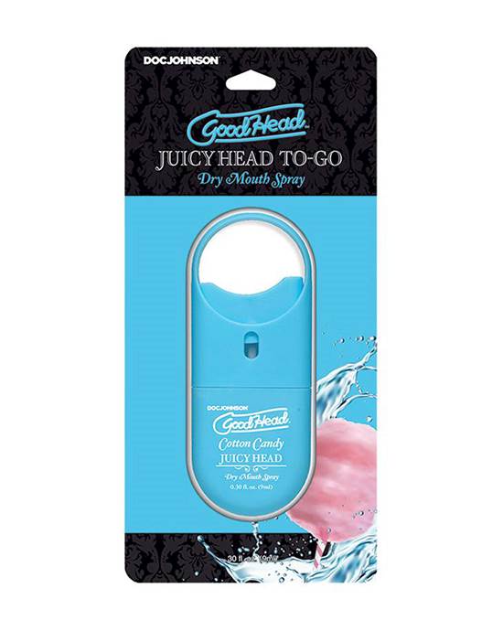 Goodhead Juicy Head Dry Mouth Spray To-go Cotton Candy