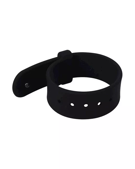 ROCK SOLID The Belt Adjustable Silicone Cock Ring