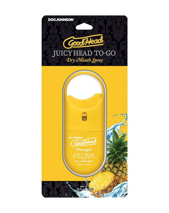 Goodhead Juicy Head Dry Mouth Spray To-go Pineapple