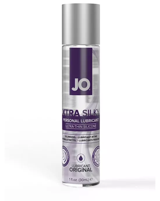 JO Xtra Silky Thin Silicone Original Lubricant