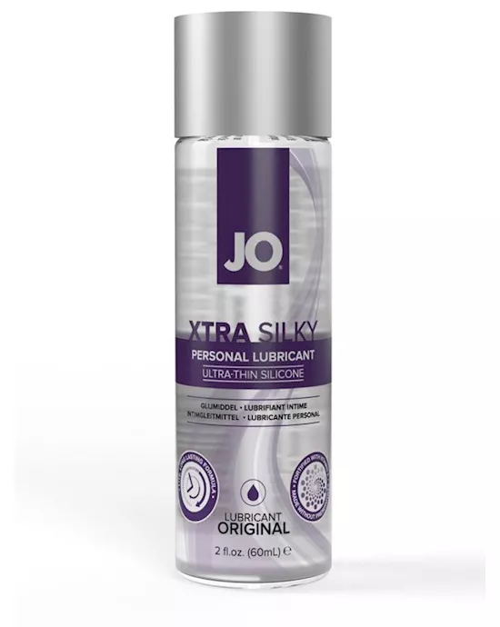 JO Xtra Silky Thin Silicone Original Lubricant