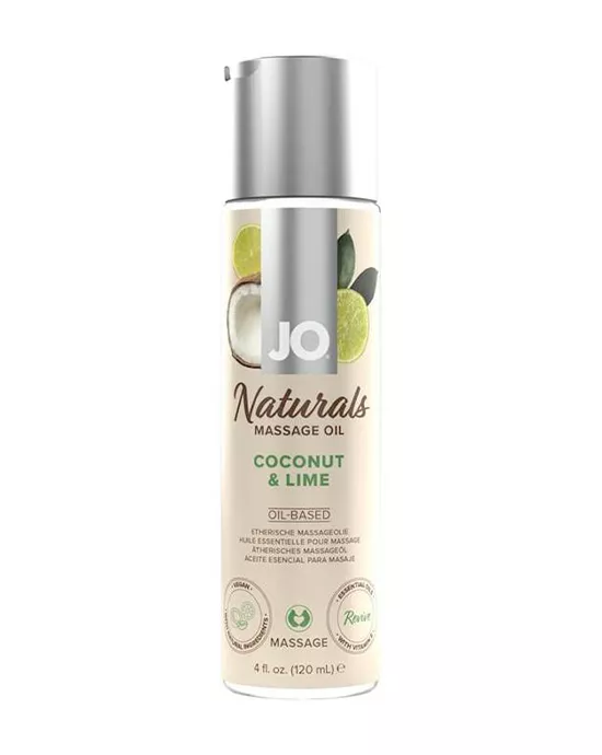 JO Naturals  Coconut  Lime  Massage 4 floz  120 mL