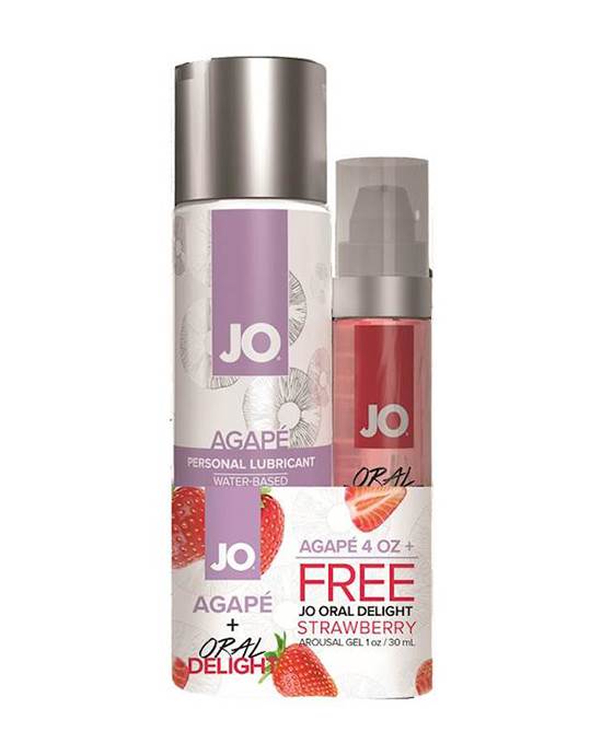 JO Agape and Oral Delight Strawberry Set