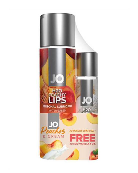 JO Peaches and Cream JO Peachy Lips and JO H2O Vanilla Set