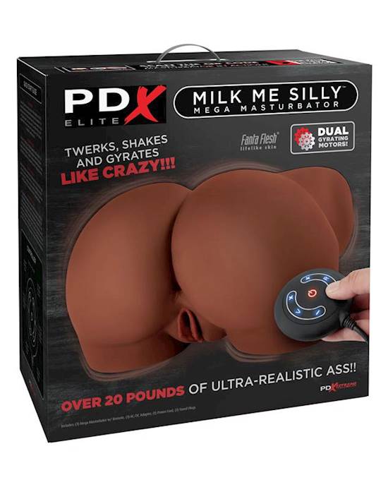 Pdx Elite Milk Me Silly Mega Masturbator Brown
