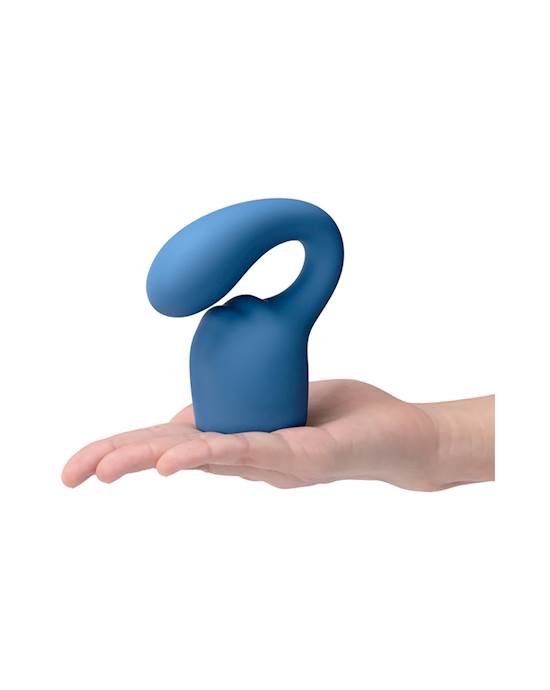 Le Wand Petite Glider Weighted Silicone Attachment - Dark Blue