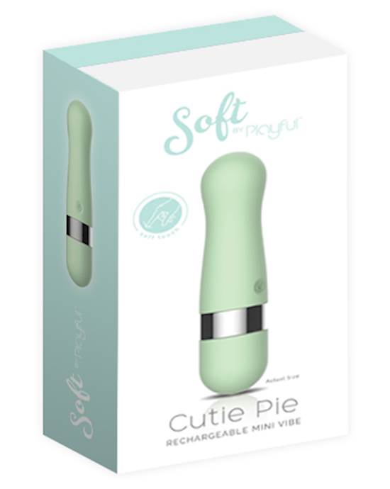 Soft By Playful Cutie Pie Rechargeable Mini Vibe Mint