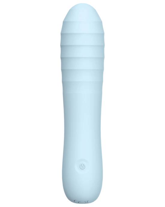 Soft by Playful Posh  Rechargeable Vibrator Blue