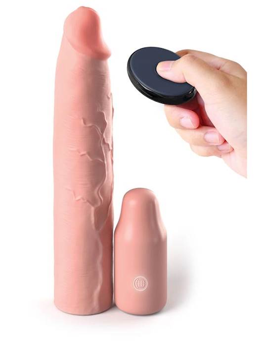 Fantasy X-tensions Elite Sleeve With 3 Inch Vibrating Plug