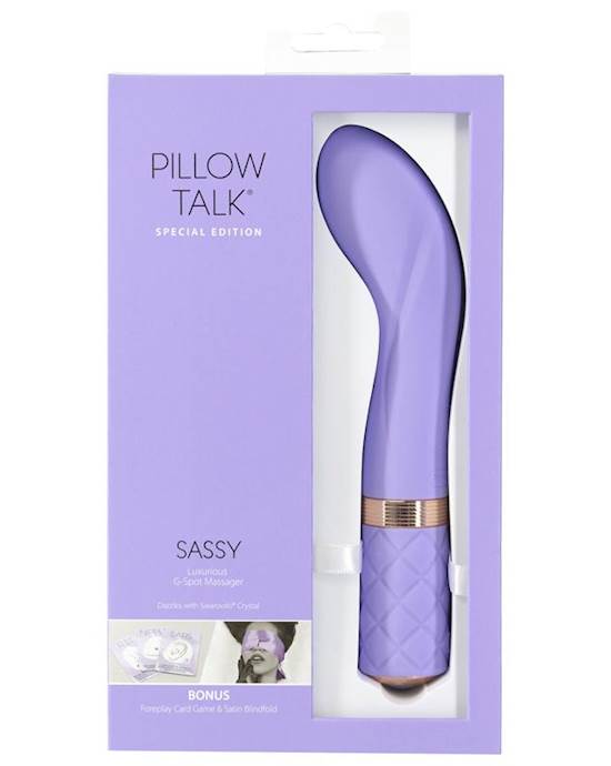 Pillow Talk Special Edition Sassy G Spot Purple