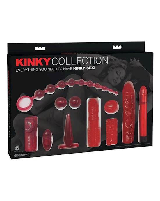 Pipedream Extreme Toyz Kinky Collection Red