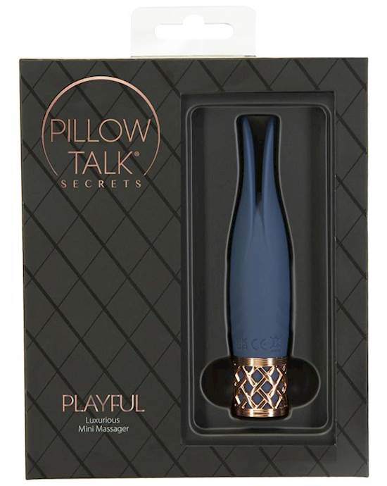 Pillow Talk Secrets Playful Massager Blue