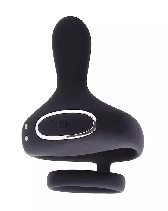 Kinki Vibrating Cock Ring with Stimulator