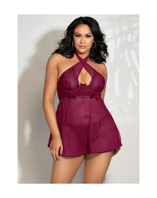 Drama Queen 2Piece Babydoll Set
