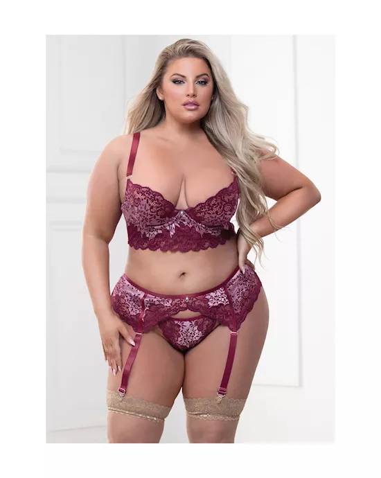 Lucky Lover 3Piece Bra Set