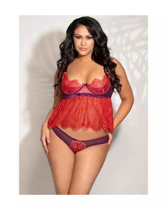 Pretty Petal 2Piece Camidoll Set