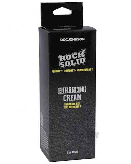 Rock Solid Enhance Cream 2oz Boxed